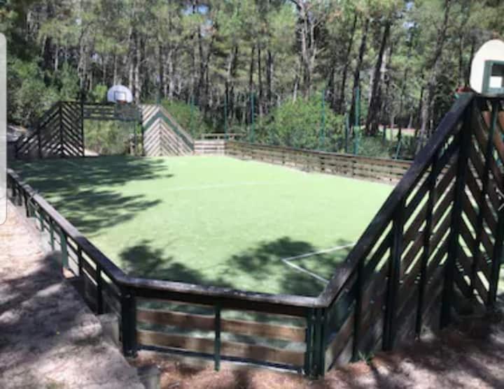 Appartement Sur Golf Avec Piscine Chauffee A Lacanau-Ocean Exteriér fotografie