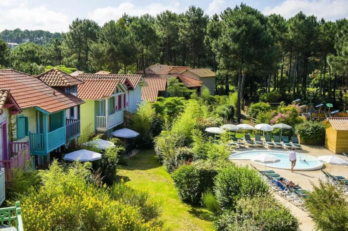 Appartement Sur Golf Avec Piscine Chauffee A Lacanau-Ocean Exteriér fotografie